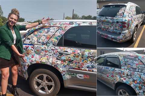 Meet the sticker lady from Grand Junction and her 1000+ stickers