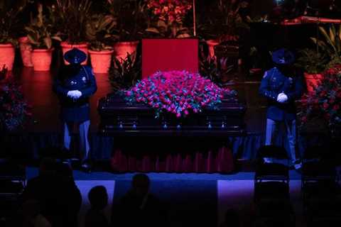 Bobby Bowden is celebrated at the memorial service at FSU in Tallahassee