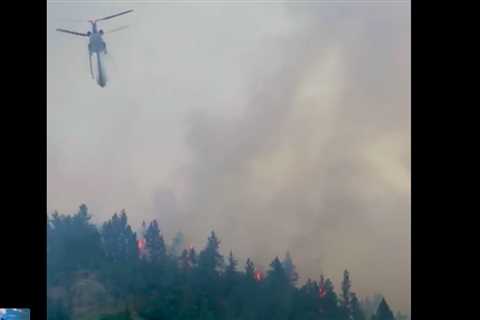 (VIDEO) Crews fight 300 acre log fires near Gillette