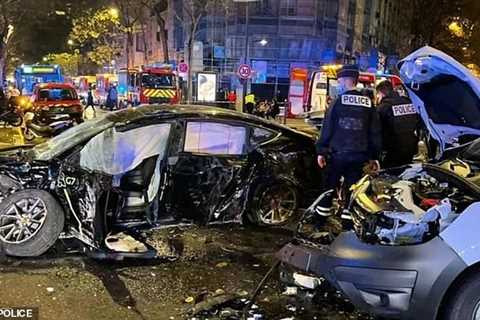 Paris taxi firm BANS Tesla Model 3 cabs from its fleet after one of the vehicles causes accident