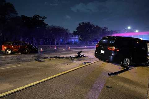 St. Pete’s wife is seriously injured in a major rear-end collision on I-275