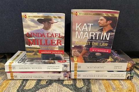 Lot of 6 Harlequin Romance Books (Best Selling Authors Series)