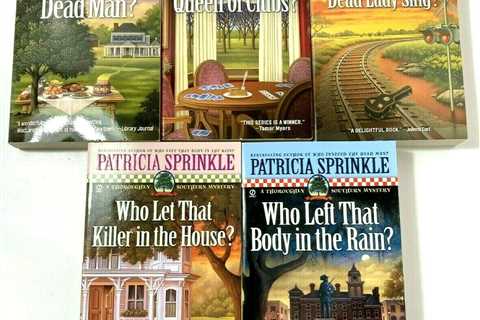 Patricia Sprinkle  Best Selling Author  Lot of 5 Books