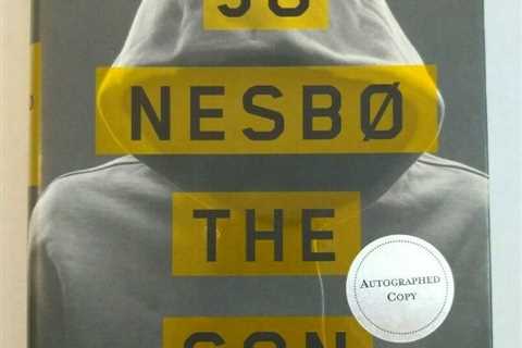The Son by Jo Nesbo SIGNED First Edition Hardcover w/ Dust Jacket Intl Best Sell