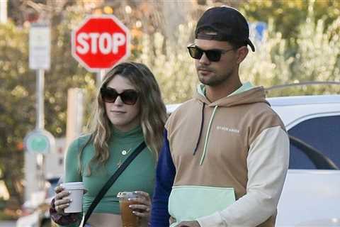 Taylor Lautner & fiancee Tay Dome enjoying an afternoon in Malibu!