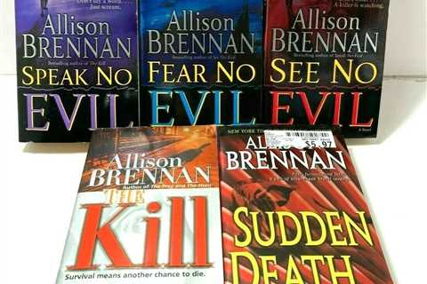 Allison Brennan  Best Selling Author  Lot of 5