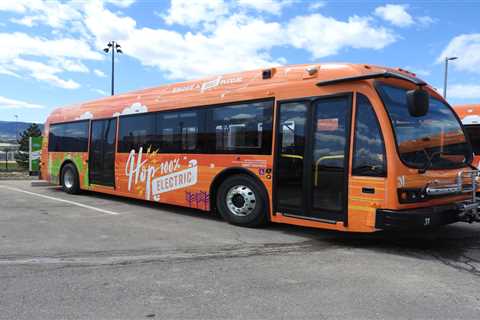 Three electric buses have been added to the HOP routes, recharging Boulder’s local bus service