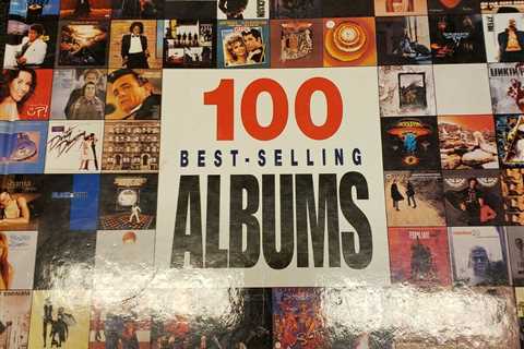 100 Best-Selling Albums hardback coffee table book.