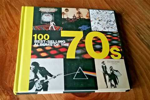 100 Best-selling Albums of the 70s (Book) By: Hamish Champ HC 2018 Like New