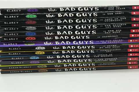 Lot Of 13 The Bad Guys Books Aaron Blabey VGC NYT Best Selling Series