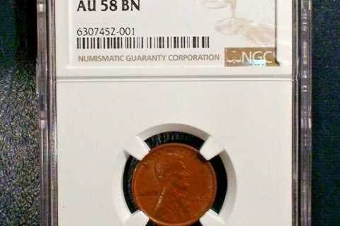 1909 VDB Lincoln Wheat Cent NGC AU58 BN BETTER DATE 1C Coin PRICED TO SELL!