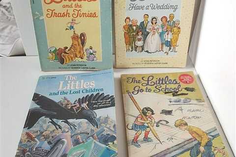 The Littles by John Peterson, 4 Books, Vintage '70s/'80s, Classic Best Selling