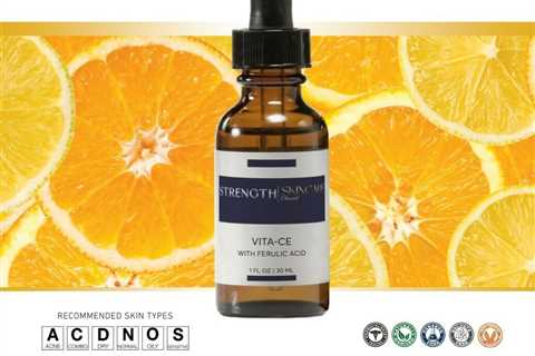 Strength Skincare's Best Selling Vitamin C, E &Ferulic Acid Serum + Free samples