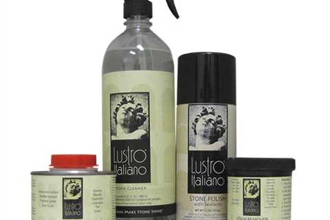 BEST SELLING!! Lustro Italiano Natural Stone Stain Remover & Restoration Kit