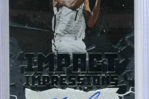 2021-22 Donruss Elite KEVIN DURANT AUTO Impact Impressions Auto