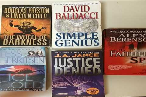 Mixed Lot 5 New York Times Best Selling Novels all THRILLERS