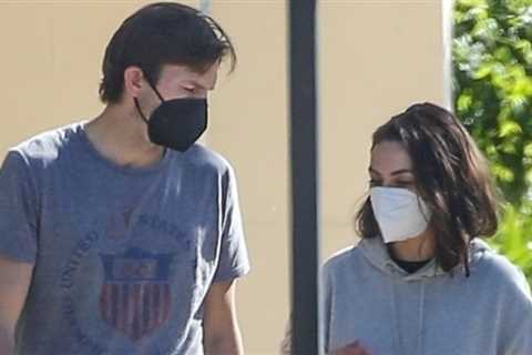 Ashton Kutcher & Mila Kunis are stepping out for a weekend brunch date