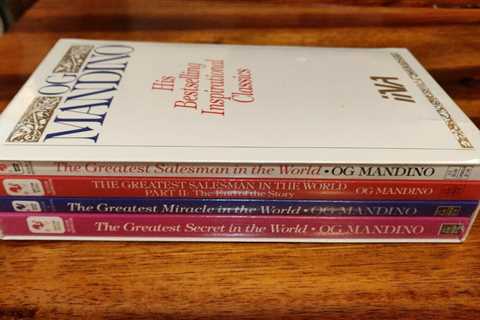 OG Mandino: His Best Selling Inspirational Classics. Box Set Lot. New & Sealed