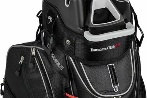 Best Sell Premium Cart Bag with 14 Way Organizer Divider Top