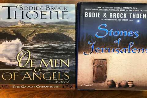 Best Selling Authors - Bodie and Brock Thoene 2 book hardcover lot