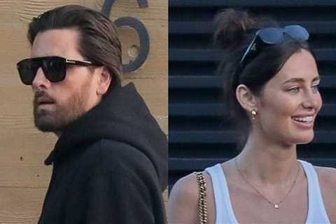 Scott Disick and girlfriend Rebecca Donaldson enjoy an early dinner with friends at Nobu