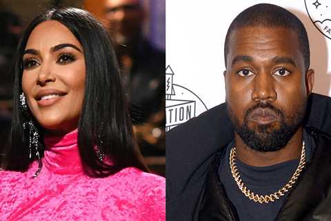 Kanye West has stopped speaking to Kim Kardashian after she said something about him in the ‘SNL’ monologue