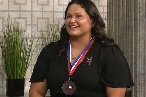 This inspiring local student is the Texas Powerlifting State Champion