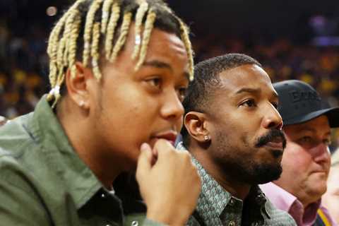 Michael B. Jordan makes his first public appearance since splitting from girlfriend Lori Harvey