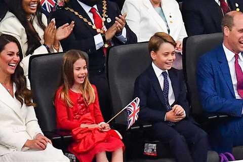 Prince William, Kate Middleton and their children join other royal family members at the Platinum Jubilee Concert