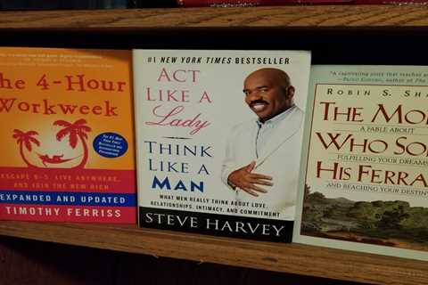 Best Selling Books: 4-Hour Workweek; Act Like a Lady, Think Like a Man, etc.