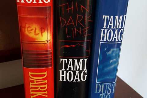 LOT OF 3 HARDBACK BOOKS:  TAMI HOAG, Suspence Writers, NYT's Best Selling List