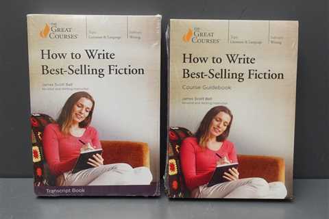 Set of 3 The Great Courses How To Write Best-Selling Fiction Book/Guide/DVD *New