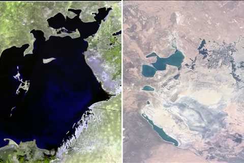 Russian Cosmonaut Shares Unique Video of Shrinking Aral Sea from Space (Video)