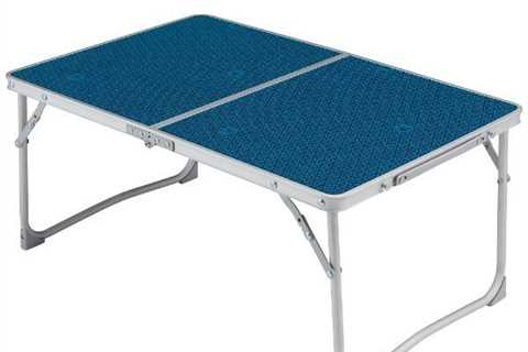 Best Selling Camping Table, Blue