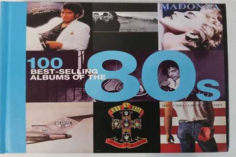 100 Best-selling Albums of the 80s Hardcover book