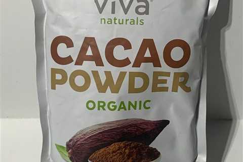Viva Naturals #1 Best Selling Certified Organic Cacao Powder 1lb exp.3/22/22