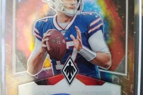 JOSH ALLEN Auto 2020 NFL Panini Phoenix Star Signs Buffalo Bills *Case Hit SSP*
