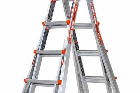 Little Giant MegaLite 17 Ladder with Tip & Glide Wheels Best Sell