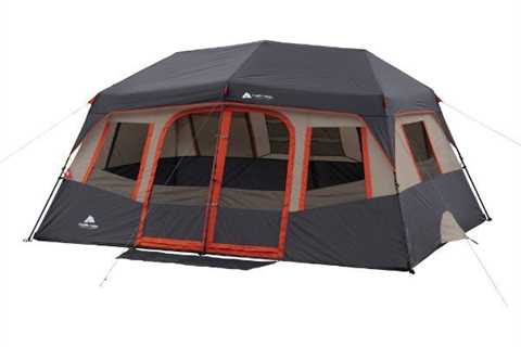 Best Selling 14' x 10' 10-Person Instant Cabin Tent For Your Home, Orange