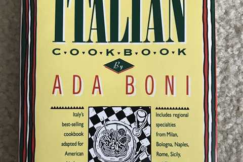 The Talisman Cookbook Ada Boni Italy's Best Selling Cookbook, Hardcover Like New