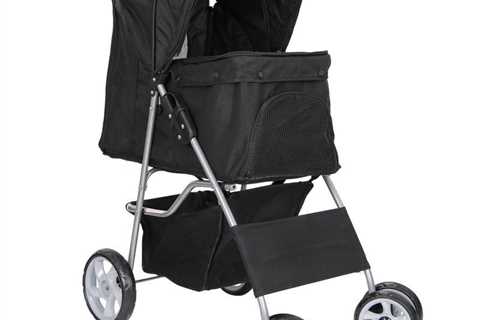 Best Selling Foldable Dog Stroller Pet Travel Carriage Detachable Carrier Cart