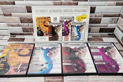 Ultimate Beginner Guitar Package 4 Best Selling DVD's