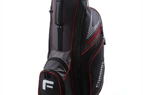 New Best Selling Super Lightweight Golf Cart Bag with 14 Club Dividers Red