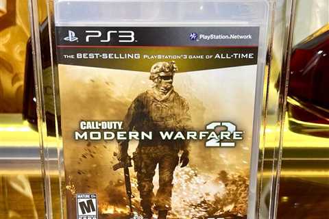 Modern Warfare 2, 2010, PS3, VGA 85 NM+, BEST SELL GAME/NOT FOR RESALE