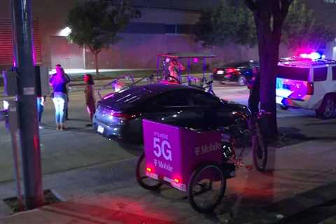 Hit-and-run crash: 3 injured after driver hits bike-taxi after leaving Astros game in downtown Houston