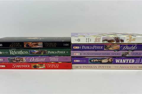 Patricia Potter USA Today Best Selling Author (Lot of 9 Books )