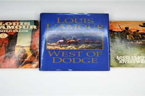 Lot of 3 Louis L'amour  Books Western Frontier Stories Best Selling Storyteller