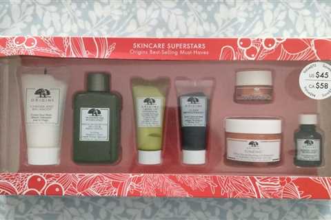 NIB Origins Best-Selling 7 Pcs Gift Set