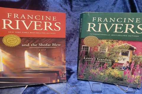 Francine Rivers. Lot of 2 Paperback Books.  NY Times Best Selling Author