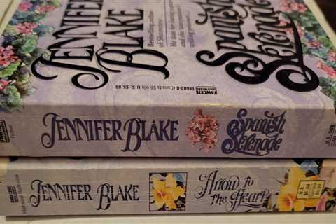 Best Selling Author Jennifer Blake Book Lot of 2